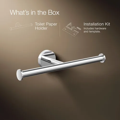 Miniatura 9 de KOHLER Elate - Soporte de papel higiénico doble K-27289-CP Accesorio de baño Cromo pulido