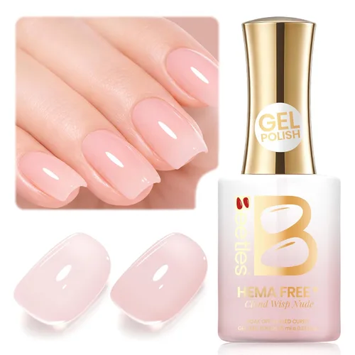 Miniatura 113 de Beetles - Esmalte de uñas de gel verde luminoso que brilla en la oscuridad, esmalte de uñas de gel que se absorbe con lámpara LED UV, arte de uñas