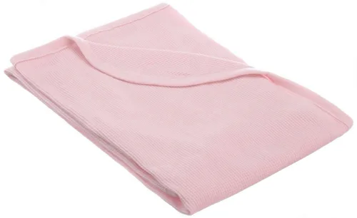 Miniatura 13 de American Baby Company Manta de Sarro Térmico 100% Algodón para Envolver, Suave, Transpirable y Elástica, Azul, 30 x 40 pulgadas para Niños y Niñas