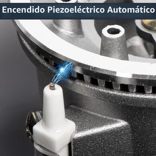 Miniatura 5 de SHINESTAR Estufa de combustible dual con compatibilidad de butano y propano, estufa de campamento portátil para cocinar al aire libre, manguera