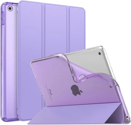 Miniatura 36 de Funda MoKo Compatible con Nuevo iPad de 9ª/8ª/7ª Generación de 10.2 pulgadas (2021/2020/2019), Funda Inteligente Delgada y Ligera con Soporte