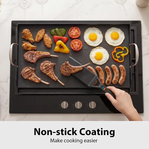 Miniatura 37 de Utheer Parrilla reversible para todas las estufas Camp Chef de 14 y 16 pulgadas, plancha de hierro fundido, para estufa Camp Chef Explorer de 2