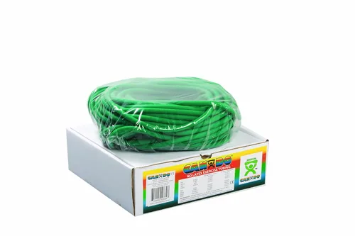 Miniatura 15 de CanDo – Tubos de libre ejercicio de látex, Rollo de 25 pies, Plateado , 1