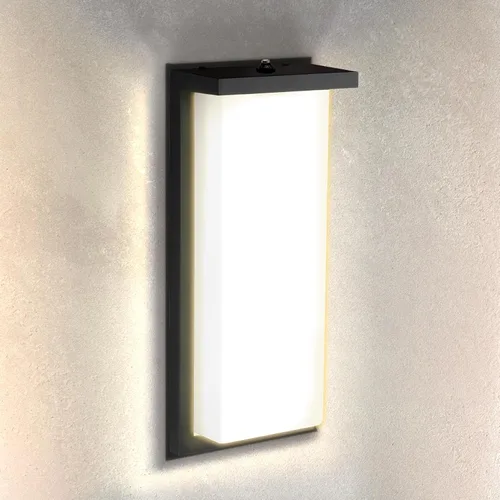 Miniatura 12 de ASD Lámpara LED de pared para exteriores de 8", aplique de casa para puerta delantera 3CCT, regulable, impermeable, certificada por ETL 12W