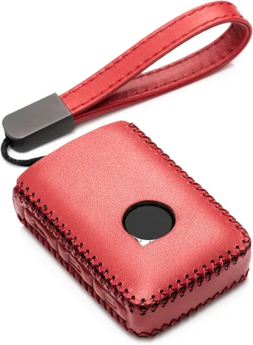 Miniatura 8 de Vitodeco Funda de cuero genuino para llavero inteligente compatible con Volvo XC40, XC60, XC90, S90, S60, V60, V90, EX30, EX40, EX90 2019-2026