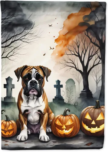 Miniatura 59 de Caroline's Treasures DAC2011GF - Bandera decorativa para jardín de Halloween con diseño de beagle para jardín, jardín, jardín, jardín, multicolor