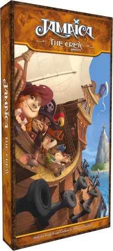 Jamaica The Crew - Expansión del juego de mesa – Juego de estrategia, juego de mesa familiar para niños y adultos, juego de aventura pirata, a