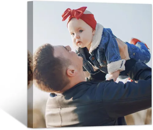Miniatura 19 de Lienzo enmarcado personalizado con tus fotos, impresiones fotográficas personalizadas sobre lienzo, arte de pared para decoración del hogar