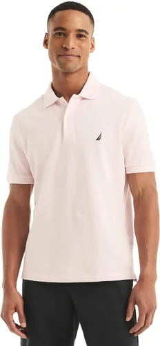 Miniatura 71 de Nautica playera polo clásica de mangas cortas, color sólido, para hombre
