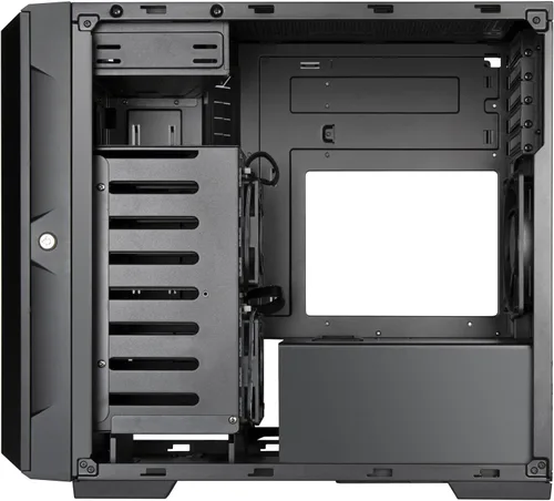 Miniatura 7 de Silverstone Technology CS382 chasis NAS Micro-ATX de 8 bahías SAS-12G / SATA-6G de alto rendimiento intercambiable en caliente, SST-CS382