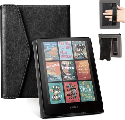 Miniatura 13 de CoBak Premium Case for Kindle Paperwhite & Kindle Colorsoft 7" & Hanvon with Hand Strap – Automatic Wake/Sleep, Stylish & Durable, Comfortable