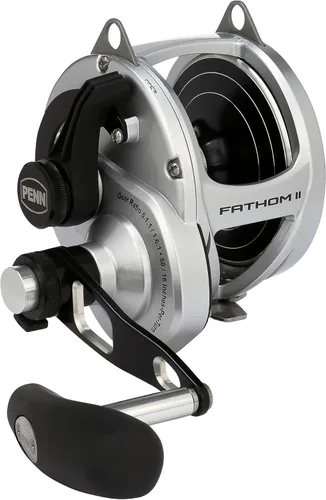Miniatura 8 de Penn Carretes de pesca convencionales Fathom II con palanca de arrastre de 2 velocidades