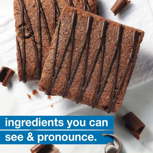 Miniatura 7 de KIND Cuadrados horneados suaves, brownie de harina de almendras y chocolate, sin gluten, barras de aperitivos saludables, 0.18 onzas de proteína, 6