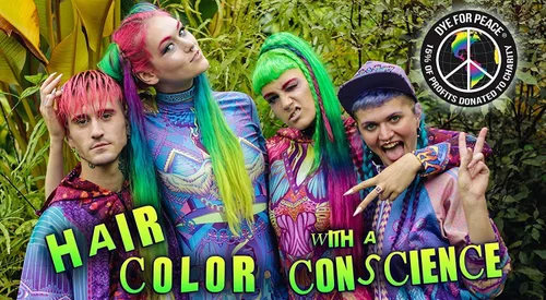 Miniatura 7 de MANIC PANIC Tinte de cabello ultra violeta amplificado (2 unidades) - Tinte para el cabello semipermanente - Color violeta tono azul frío - Vegano
