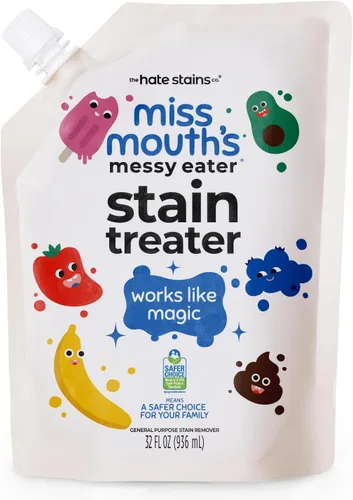 Miniatura 18 de Miss Mouth's Messy Eater Spray para tratar manchas – Removedor de manchas de 4 onzas – Productos esenciales para recién nacidos y bebés – Sin