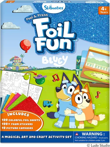Miniatura 10 de Skillmatics Foil Fun - Mega pack de animales, arte sin desorden para niños, kits de manualidades y suministros, actividad creativa de bricolaje