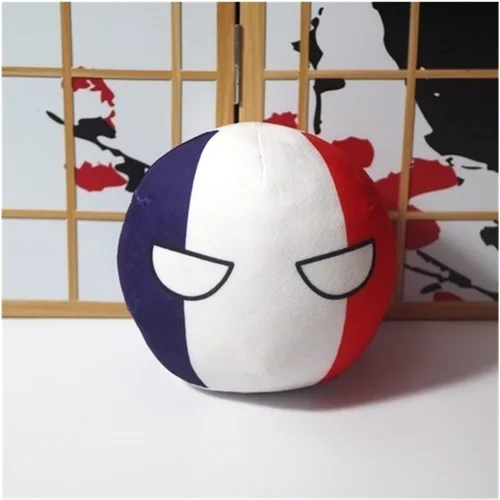 Miniatura 23 de 7.9 in Poland Ball Estados Unidos, Canadá, Reino Unido, Francia, decoración de baile de campo, cosplay de anime, decoraciones de bandera (MX, 7.9 in)
