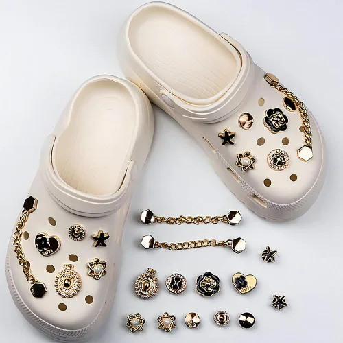 Miniatura 8 de Dijes para zapatos, adornos de zapatos, bonitos accesorios de zapatos para adolescentes, niños y adultos, dijes estéticos de decoración de zapatos