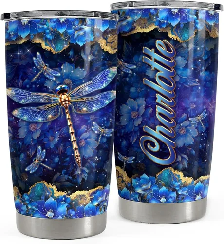 Miniatura 11 de SANDJEST Taza personalizada para mejor amiga Definición de mejor amiga Tazas de 20oz 30oz con tapa, regalo para mujeres, niñas, mejores amigas