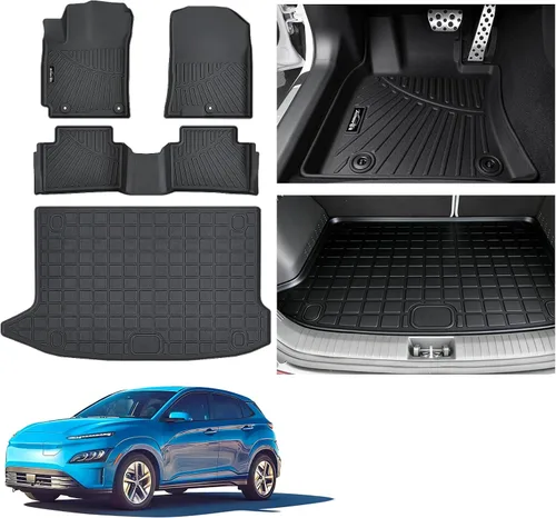Miniatura 16 de Alfombrillas para Toyota Camry 2011-2017, primera y 2da fila, forro de carga TPE para todo tipo de clima, alfombrillas de coche para accesorios Camry