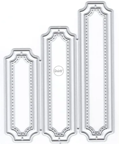 Miniatura 4 de DzIxY Troqueles de corte de metal con etiqueta de encaje de sombra para kit de fabricación de tarjetas, troqueles de papel de relieve, plantillas