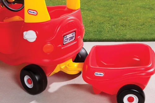 Miniatura 3 de little tikes Cozy Coupe Trailer - Remolque de juguete para niños y niños pequeños, fomenta el juego creativo, adecuado para niños de 3 a 10 años