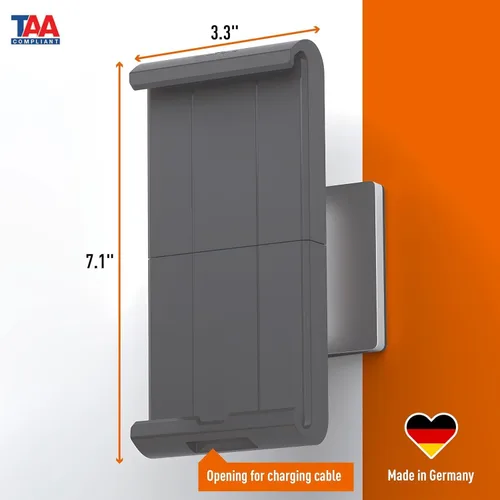 Miniatura 3 de Durable Soporte para tablet montado en la pared, plata/gris carbón