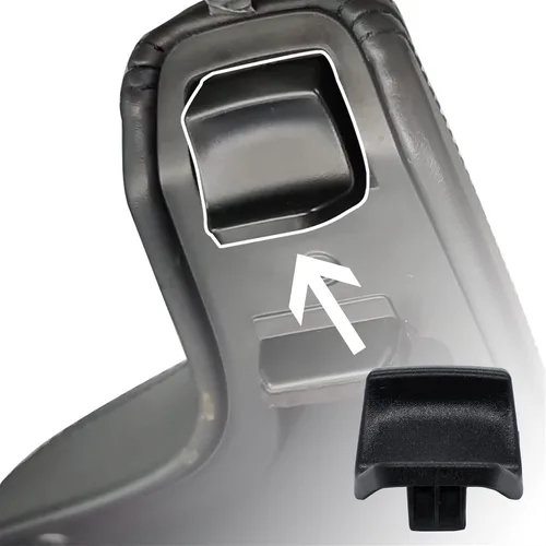Miniatura 7 de CRAZYPARTS Pestillo de consola central compatible con Mazda CX-5 2013, 2014, 2015, 2016, número de repuesto OEM KA0G-64-45YA-02, negro