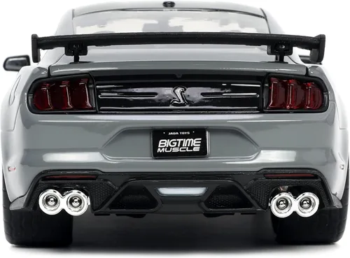 Miniatura 7 de Jada Toys Big Time Muscle 2020 Shelby GT500 - Coche fundido a presión, juguetes para niños y adultos gris