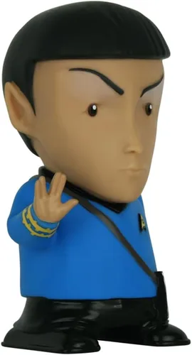 Miniatura 8 de FAMETEK Star Trek: TOS - Mr. Spock - Altavoz Bluetooth de 6 pulgadas con efectos de sonido, micrófono y citas auténticas de Spock