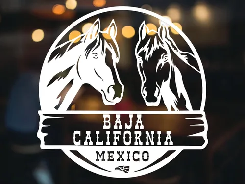 Miniatura 33 de Adhesivo de Veracruz México para Trocas De Rancho Calcomania para Autos México, calcomanías para camiones Diseño Ranchero con Caballos Personalizada