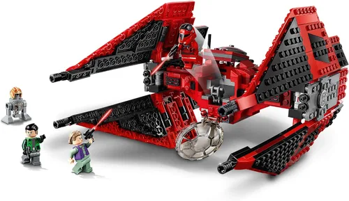 Miniatura 2 de LEGO Star Wars Resistance Major Vonreg's TIE Fighter 75240 Kit de construcción (496 piezas)
