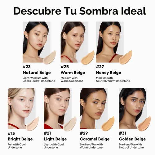 Miniatura 8 de MISSHA M Perfect Cover BB Cream No.29 Caramel Beige para Medio con Tono de Piel Cálido SPF 42 PA +++ 1.69 Fl Oz - Hidratante teñido para rostro