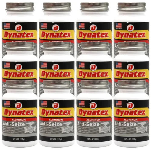 Miniatura 10 de Dynatex Lata de aluminio antiagarrotamiento de 4 onzas, uso general, evita la corrosión por agallas, resistente al calor y a la presión, aluminio