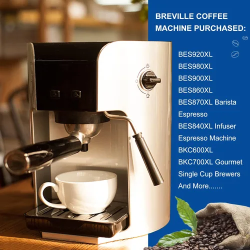 Miniatura 4 de Paquete de 6 filtros de agua de repuesto Breville* para Breville* BWF100 BES870 BES810 BES990 BES980 BES920 BES900XL BES870XL BES860XL BES840XL