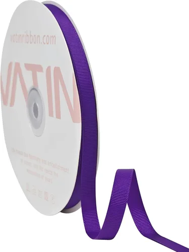 Miniatura 171 de Vatin - Rollo de cinta de grogrén, rollos de 25-50 yardas, perfecto para decoración de bodas, coronas, baby showers, envolturas de paquete de regalo