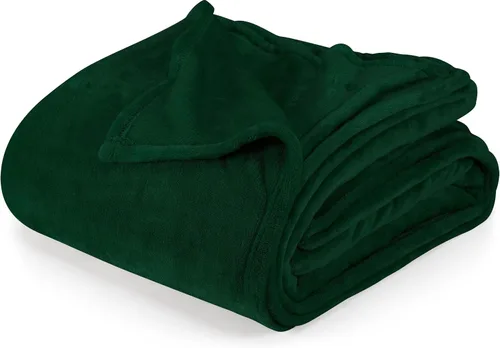 Miniatura 37 de Utopia Bedding Manta de forro polar negro, tamaño individual, ligera, mullida, suave, antiestática de microfibra (60 x 80 pulgadas)