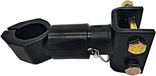 Miniatura 5 de Acoplador ajustable para remolque de 2-5/16 pulgadas, capacidad de 12500 libras, recubrimiento en polvo negro, acoplador de montaje en canal