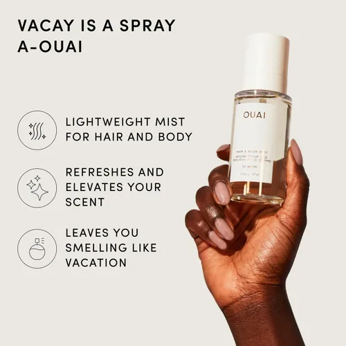 Miniatura 3 de OUAI St. Barts - Bruma para el cabello y el cuerpo - Perfume tropical con fragancia de cabello y spray corporal - Notas de pitaya, flor de naranjo