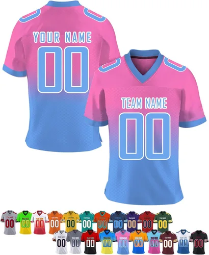 Camiseta de fútbol personalizada con nombre del equipo y números impresos personalizados, uniformes deportivos para hombres, mujeres, jóvenes