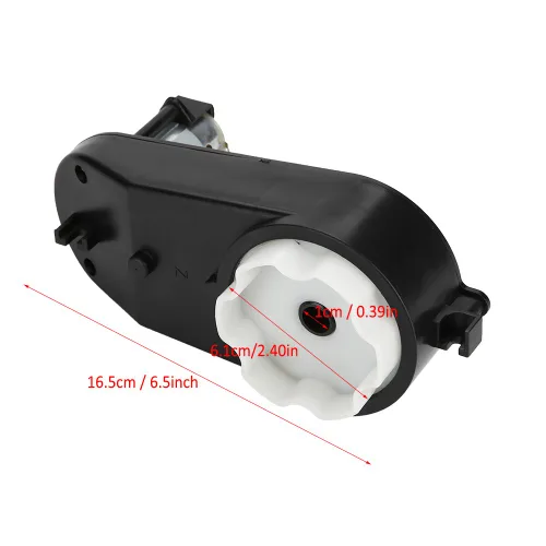Miniatura 3 de Motor de corriente continua RS390 de 12 V 20000 RPM para niños, motor eléctrico de alta velocidad con caja de cambios, piezas de repuesto