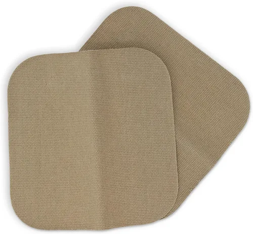 Miniatura 2 de Dritz - Parches para telas gruesas de aplicación por plancha de 5" x 5" (2 unidades)