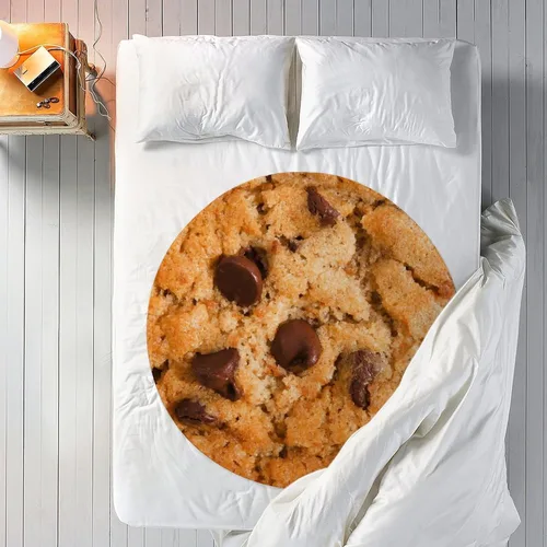 Miniatura 5 de Manta de Galletas Divertida Manta Gigante de Alimentos Suave Manta de Galletas Tamaño Adulto de Franela Regalo para Adolescentes Niños y Niñas 180
