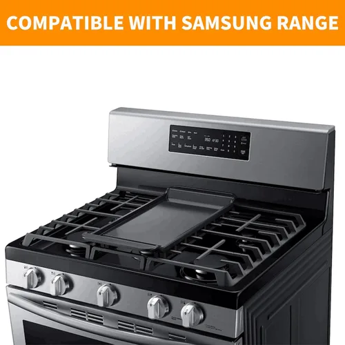 Miniatura 6 de Repuesto de plancha DG61-00563A actualizado para piezas de estufa Samsung, placa superior de plancha de gas Samsung, piezas de estufa de gas