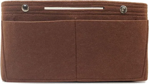Miniatura 52 de LEXSION Organizador de fieltro para bolso – Bolsa de bolsillo múltiple en bolsa organizadora