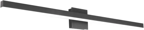 Miniatura 10 de Aipsun - Lámpara LED para baño moderna, color negro