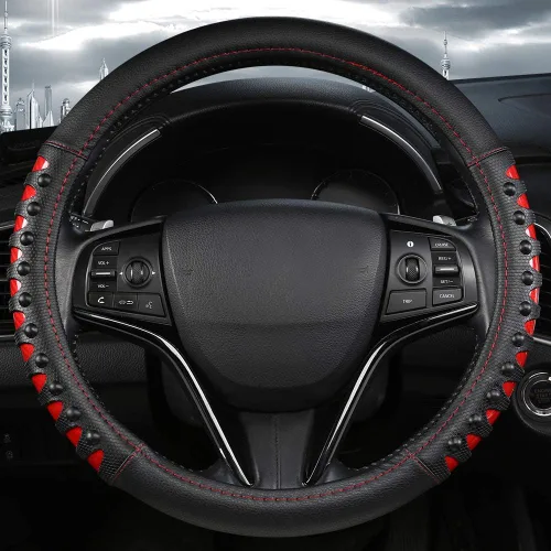 Miniatura 3 de West Llama - Funda para volante de automóvil, 15 pulgadas