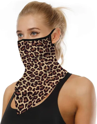 Miniatura 7 de Kyerivs - Cubrebocas de tela, reutilizable, lavable y unisex con cintas para las orejas, para hombres y mujeres