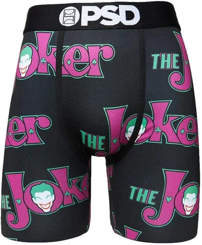 Miniatura 2 de PSD Dc Crazed Joker - Calzoncillos tipo bóxer para hombre, Negro