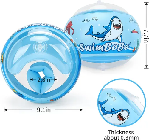 Miniatura 2 de Flotadores inflables de natación para niños pequeños de 3 a 6 años